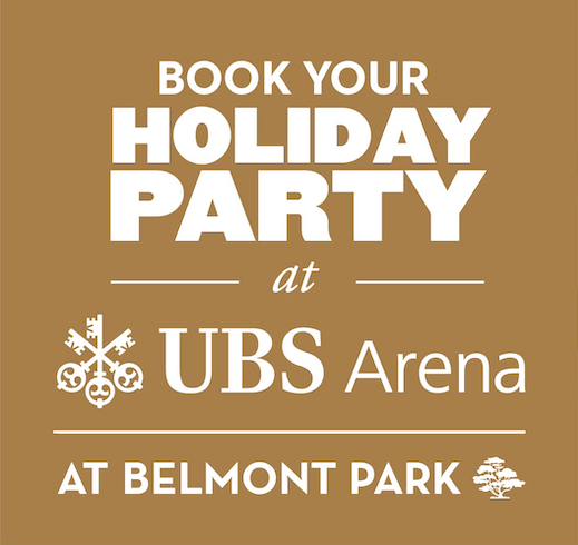 Book Your Holiday Event at UBS Arena at Belmont Park